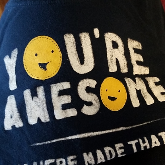 Kid President Child's Navy Short Sleeve Shirt. - Picture 4 of 4